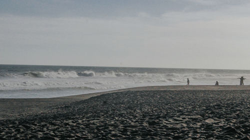 Aesthetic view of pantai baru beach