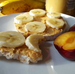 Close-up of served food