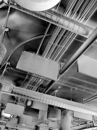 Low angle view of modern building