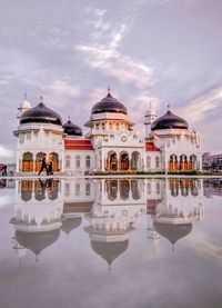 Baiturrahman grand mosque, aceh, indonesia