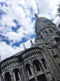 Low angle view of statue