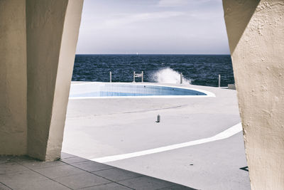 View of sea against sky