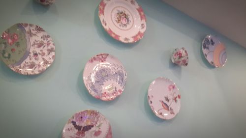 Close-up of cake on table