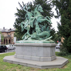 Close-up of statue