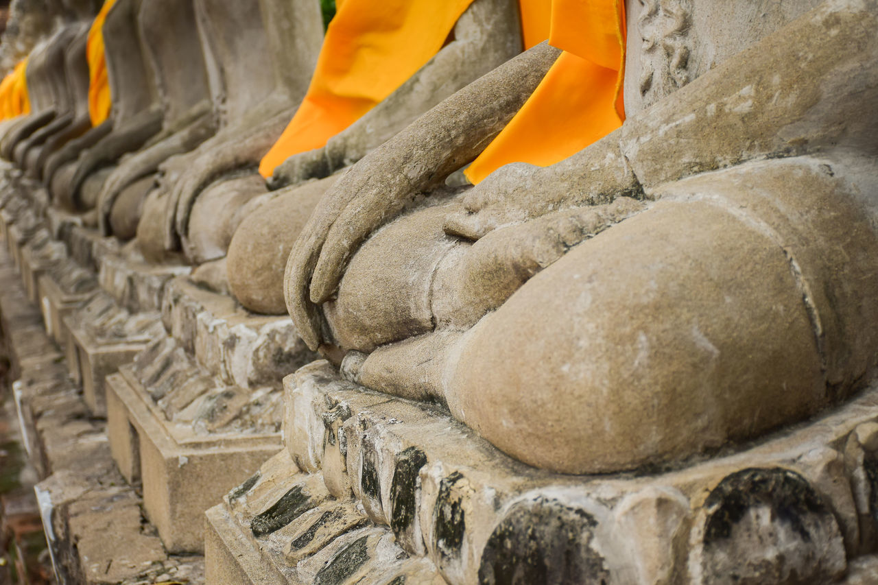 STATUE OF BUDDHA IN TEMPLE