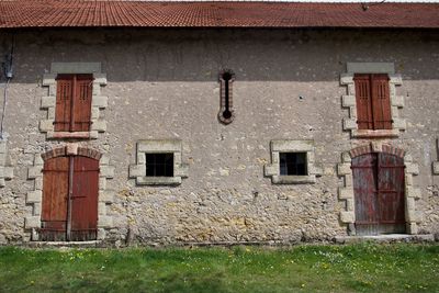 Exterior of old building