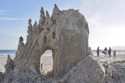 People on beach