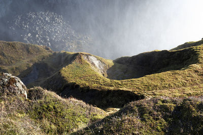 Panoramic view of landscape against sky