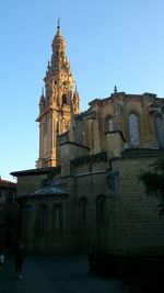 Low angle view of church