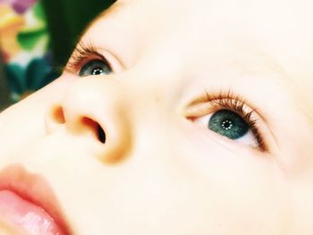 Close-up portrait of girl