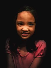Portrait of a smiling girl