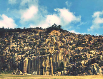 Panoramic view of landscape against sky