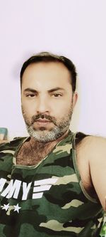 Portrait of young man