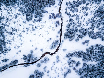 Full frame shot of snow