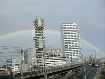 Skyscrapers in city