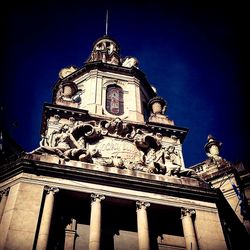 Low angle view of church