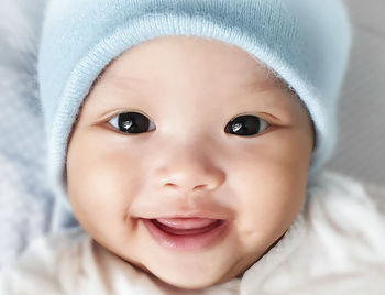 Portrait of cute baby