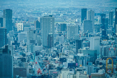 Aerial view of cityscape