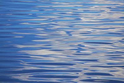 Full frame shot of rippled water