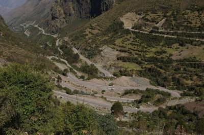 Scenic view of mountains