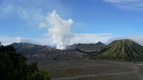 Mount bromo in bromo-tengger-semeru national park, indonesia