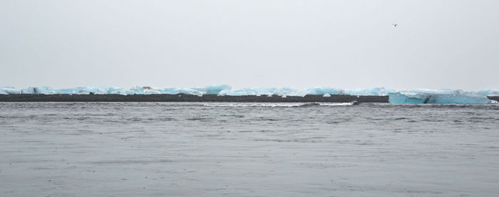 View of water against clear sky