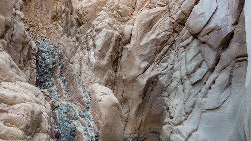 Full frame shot of rock formation