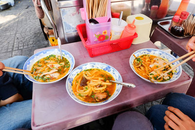 Close-up of food in plate