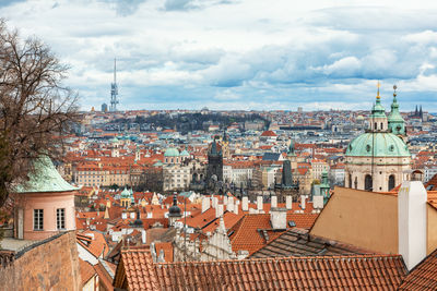 Cityscape against sky