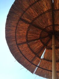 Low angle view of ceiling