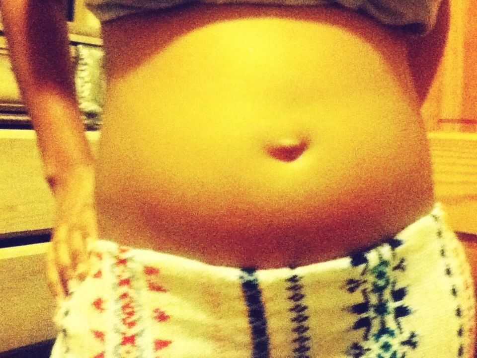 Aww my sis belly :)