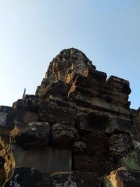 Low angle view of a temple