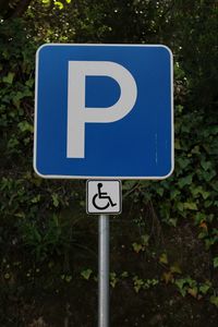 Low angle view of road sign