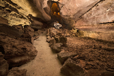 View of cave