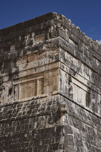 Low angle view of historical building against sky