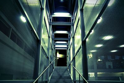 Low angle view of staircase