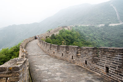 Great wall of mountain