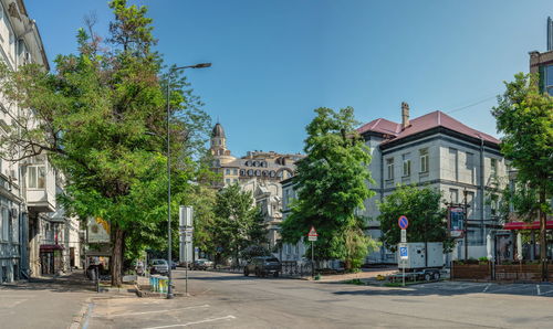 Street amidst buildings in city