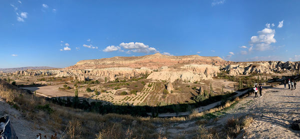 Panoramic view of landscape against sky