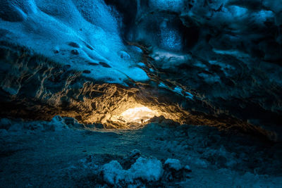 Close-up of cave