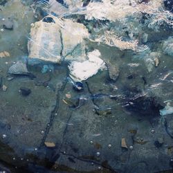 Rocks in sea