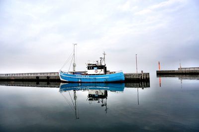 Sailboat in sea