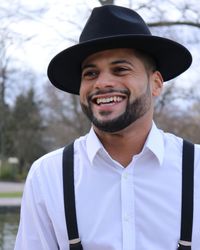 Portrait of a smiling young man