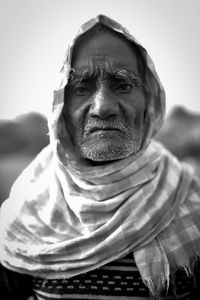 Portrait of man standing outdoors