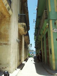 Street amidst buildings in city