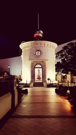 Building at night