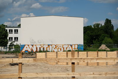 Built structure against sky