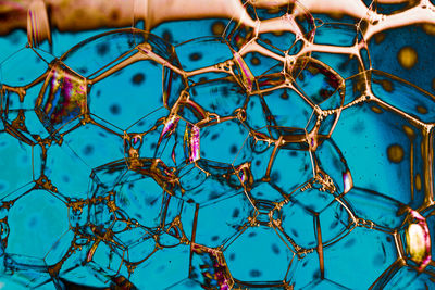 Full frame shot of wet swimming pool