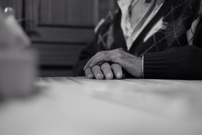 Close-up of cropped car