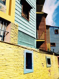 Low angle view of building against sky